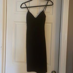 Black Midi bodycon dress S